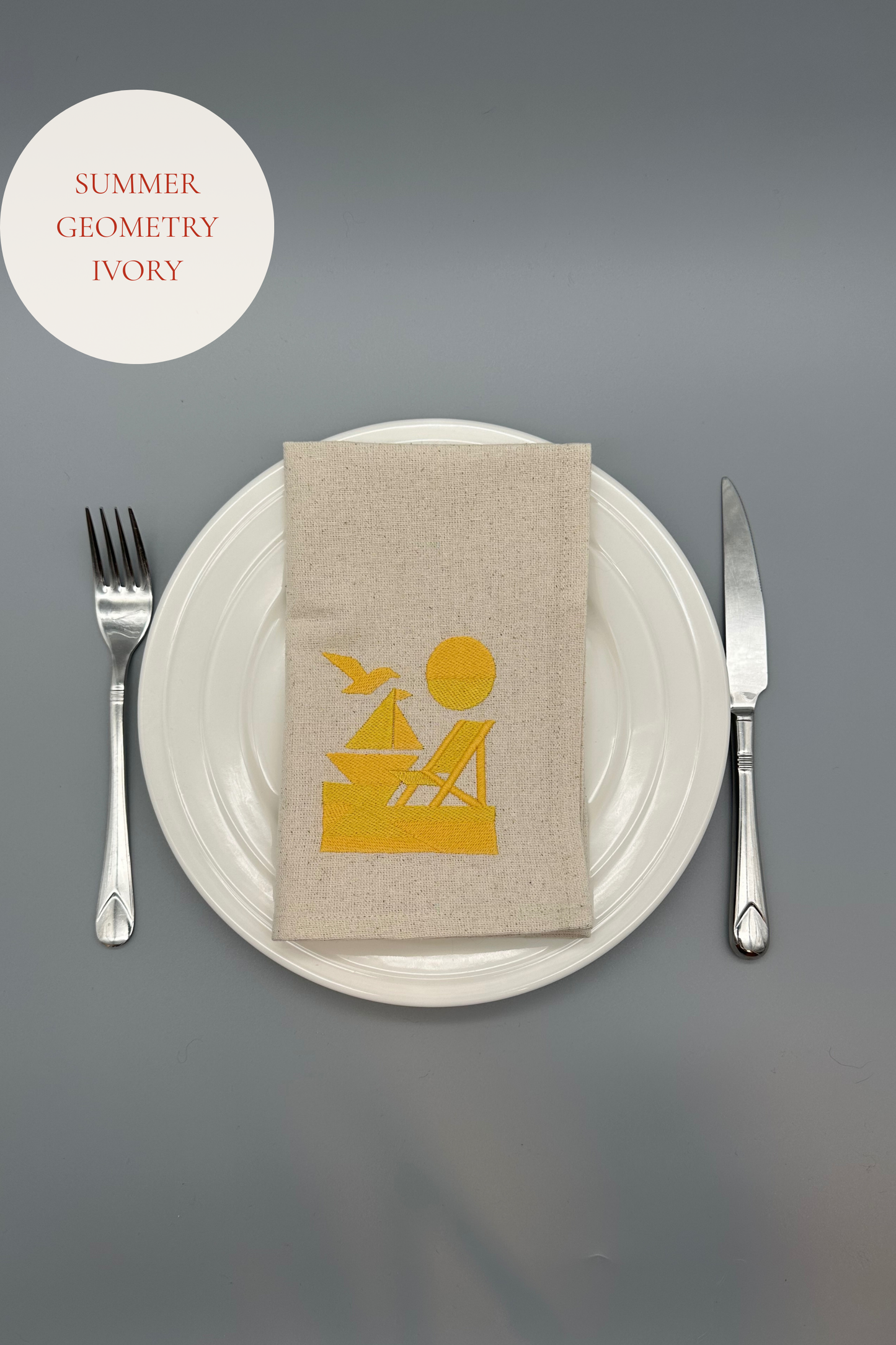 Embroidered Napkins – Imperfect / Seconds